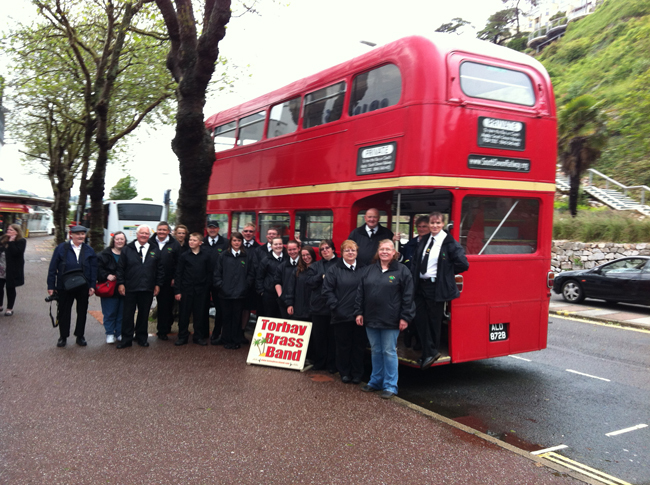 RM1872 with the Torbay Brass Band